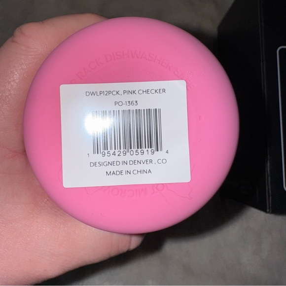 NEW! BRUMATE Pink Checker Krista Horton Kids’ 12oz LEAP New in Box - Picture 11 of 15